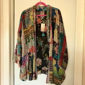 Johnny Was Velvet Kimono Gigi- 1x